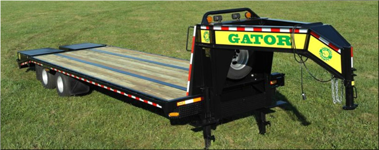 GOOSENECK TRAILER 30ft tandem dual - all heavy-duty equipment trailers special priced  Pamlico County, North Carolina